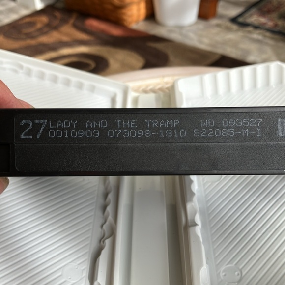 WALT DISNEY MASTERPIECE LADY and the TRAMP VHS 4573 THX Certified - Picture 9 of 15